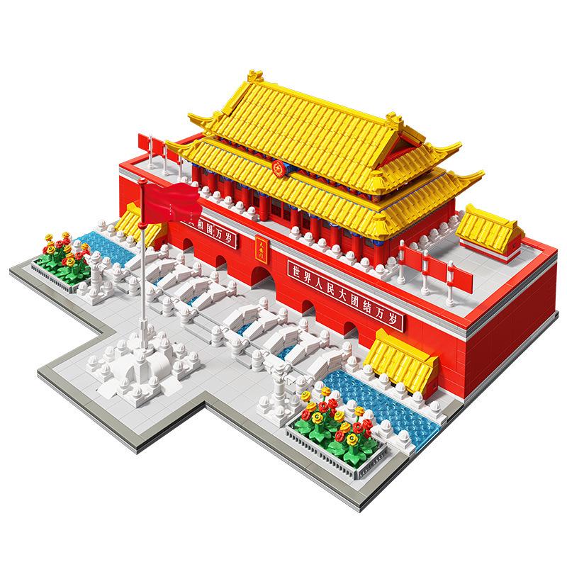 Tiananmen Architectural Model Building Blocks - Children's Educational Toy