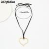 Heart Pendant Necklace Vintage  Aesthetic Love Inspired Choker New Fashion Romantic Heart Necklace for Women