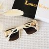 Simple Light Luxury Women'S Sunglasses Fashion Sunglasses Large Frame Polarizing Glasses Women'S High-End Glasses