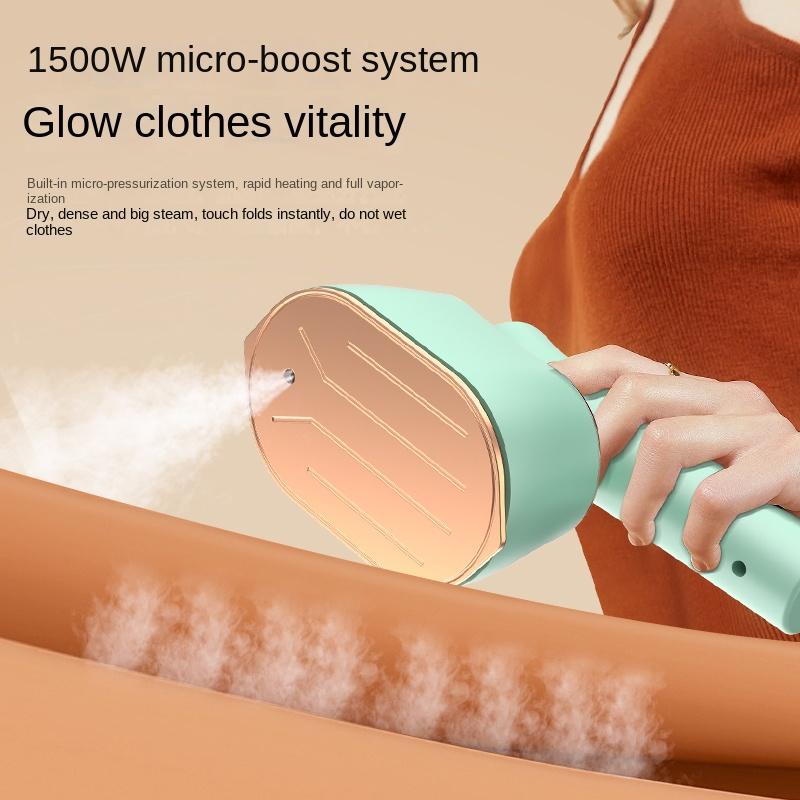 Portable Garment Steamer 150 Degrees Digital Display Steam Iron for Clothes 90 ° Rotating Handle Steam Iron 120 ML Water Tank