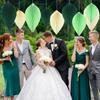 DIY Paper Leaves Decoration Hanging Birthday Hanging Decor  Baby Shower