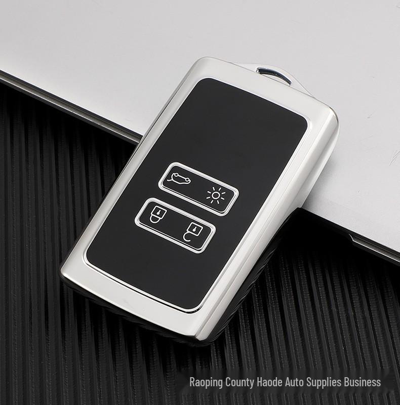 Dongfeng Renault TPU Soft Key Cover for Kolega, Koleos, Espace, and Captur
