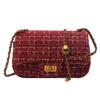 Chain Bag Women's New Fashion Shoulder Messenger Bag Small Square Bag