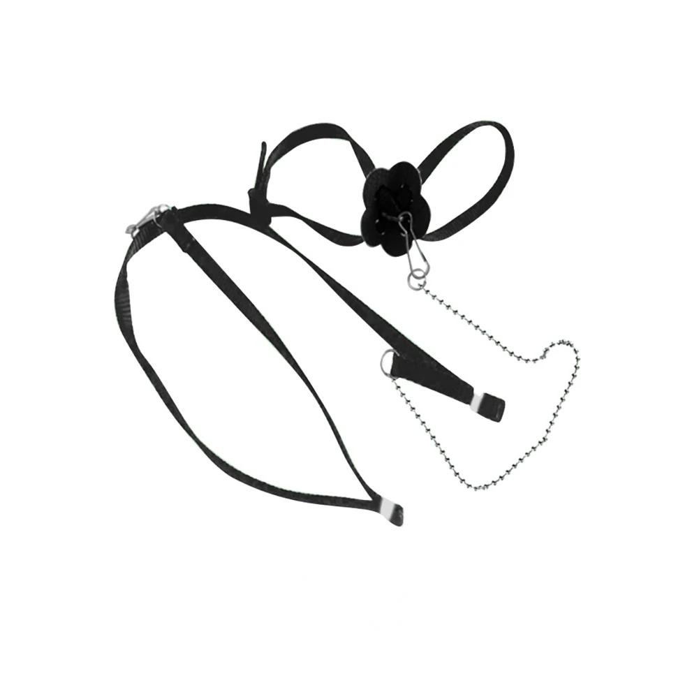 Anti-Bite Harness Leash Adjustable Reptile Lizard Harness Leash Training Walking Rope Pet Leash Pet Collar Chest Strap Lizard