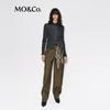MO&Co. British Style Wool Blend Straight-Leg Trousers