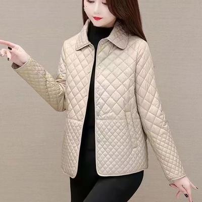 Autumn Winter Coat Fashion Women's Lightweight Down Keep Warm Thin Jacket Casual Outerwear