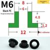 T-förmige Nylon-Dichtungsscheibe M3-M35 Gewinde Isolierabstandshalter