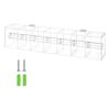 Wall Mountable Sticker Holder With 7 Compartments For Efficient Label Management In Office Retail Environment