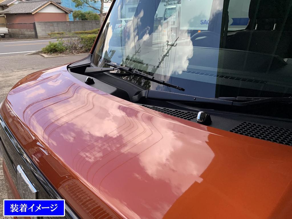 BRIGHTZ Chrome Front Washer Nozzle Cover for the Move Custom LA [WASHER-023] LA100S/LA110S (LA100, LA110, A100, A110, 100, 110)