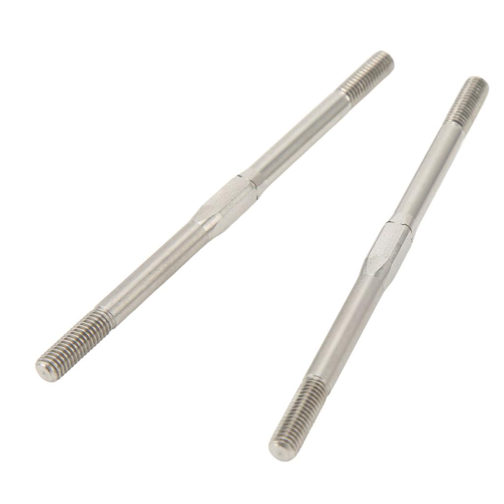 2Pcs RV Turnbuckle Tie Rod High Strength Steel M5 95mm Anti Deformation for ARRMA 1 7 1 8 Series