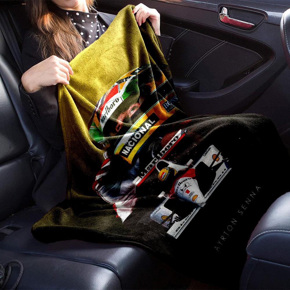 Ayrton Senna Blanket, High quality Comfortable for All Seasons, Home Decor, Warmth and Comfort