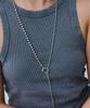 Scaletto Rs006 Long Multi Ball Chain Necklace