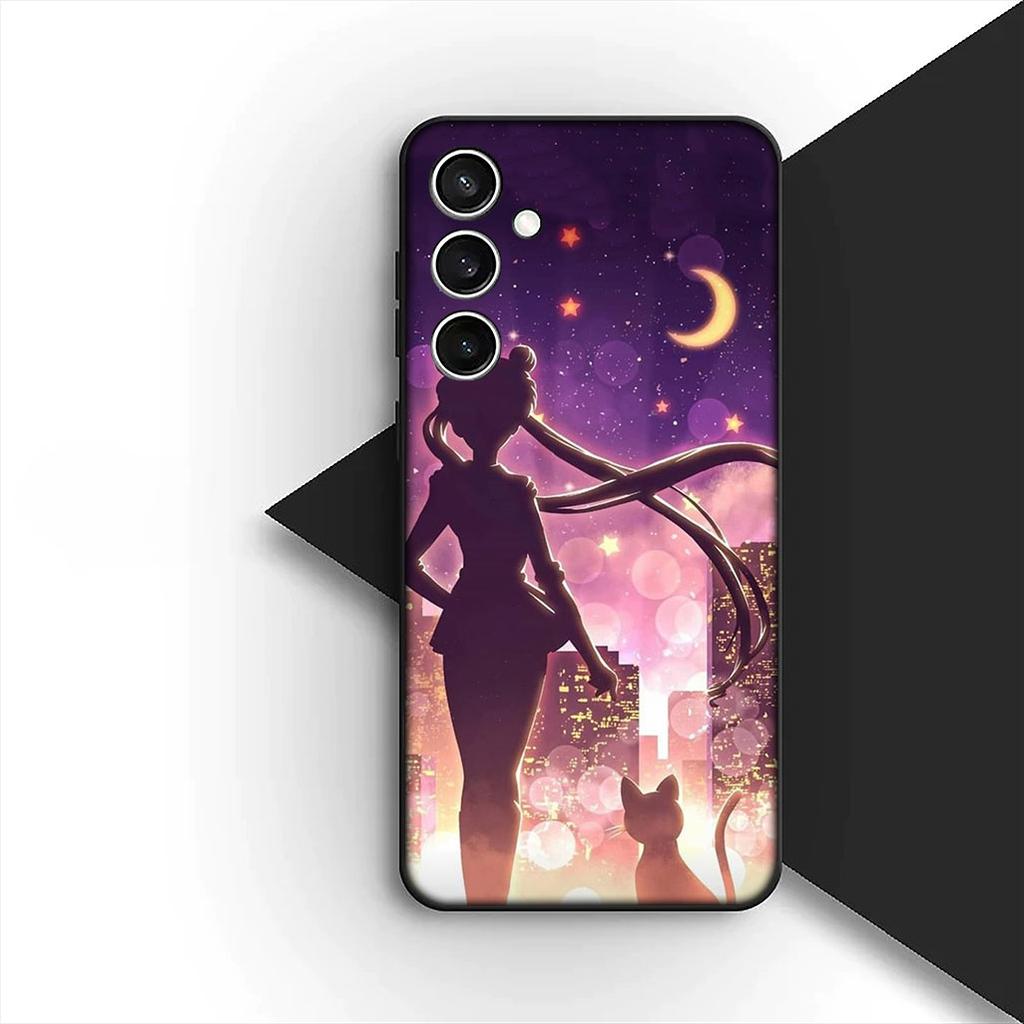 Soft Cover for Xiaomi Poco C75 C65 C85 X7 X6 M8 F7 F8 Ultra F6 Pro Casing Phone Case Girl S-Sailors Comics Star Moons