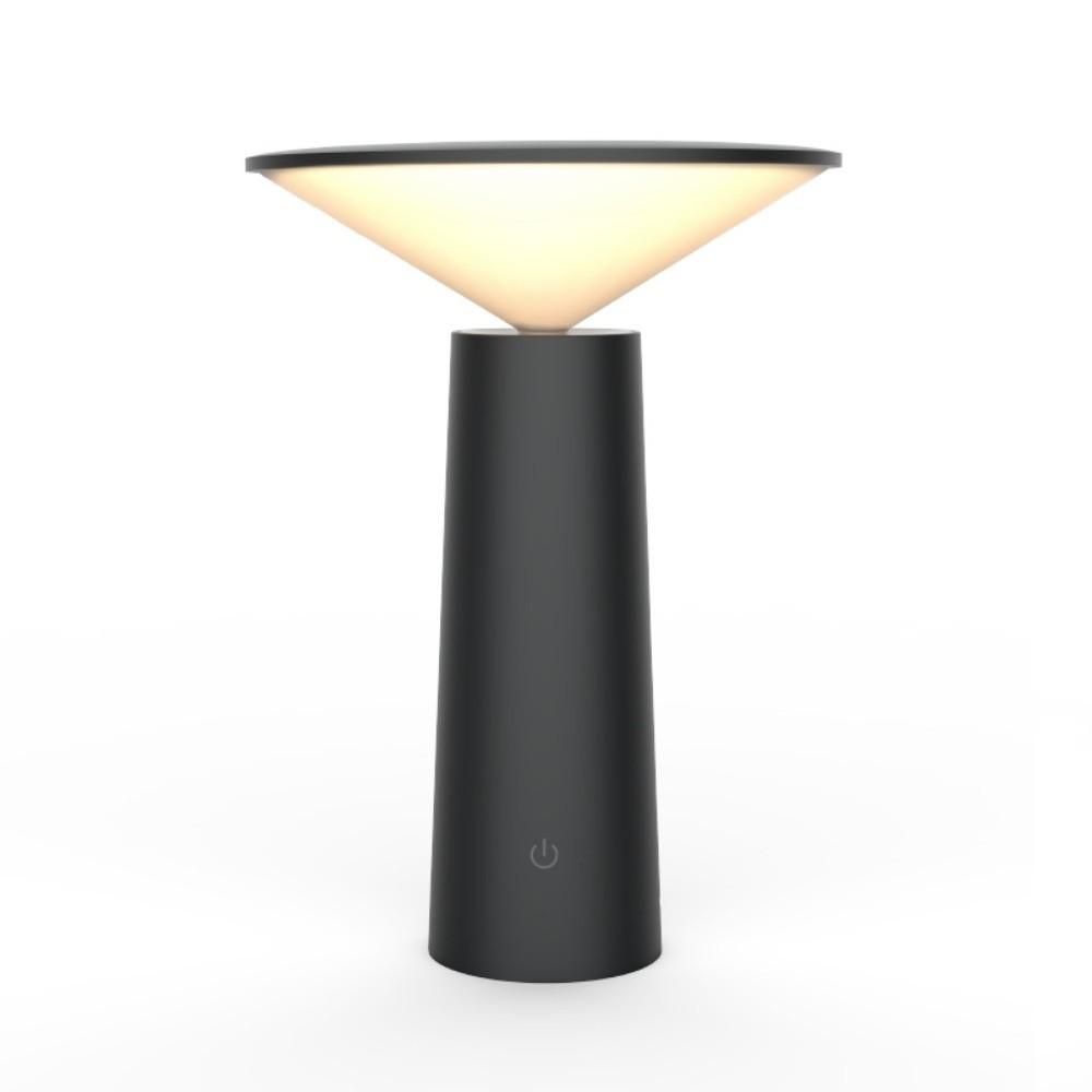 USB Charging Port Chargeable Desk Lamp Dimmable Brightness USB LED Table Lamp  Study Room