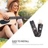 FOMIYES Vintage Banjo Shoulder Jacquard Guitar Adjustable Shoulder Replacement for Guitar Wallet Strap, Embroidery, Belt, Strap, Accessories,