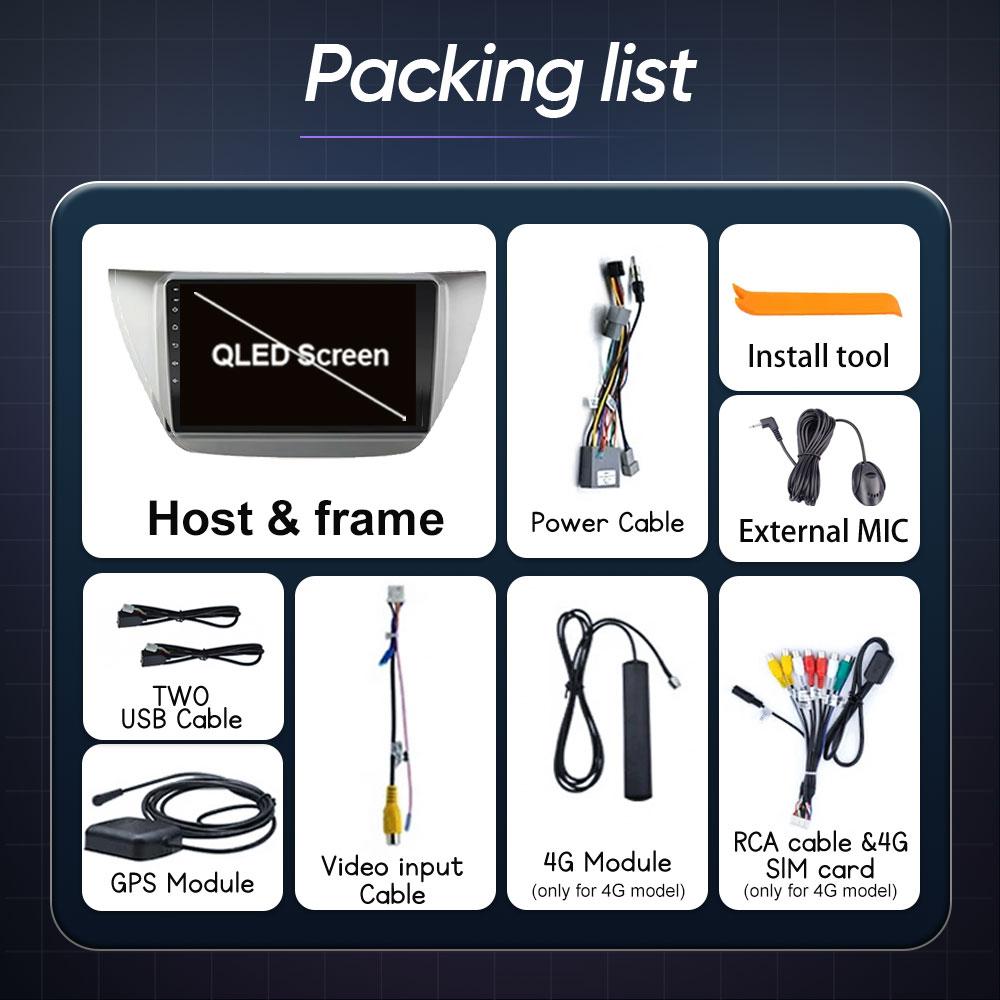 For Mitsubishi Lancer 9 CS 2000 2001 2002-2010 Car Radio Carplay Multimedia Video Player GPS DSP Car Autoradio QLED No 2din DVD