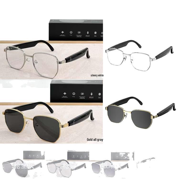 Smart Bone Conduction Glasses for Calls & Music with Bluetooth, Comfortable Fit, Innovative Tech, Great Gift.