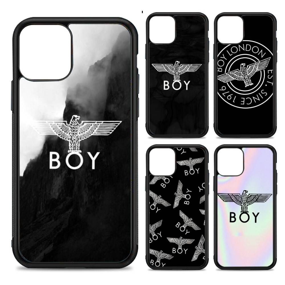 Fashion Brand Boy L-London Phone Case For IPhone 17 Pro 16 Plus 16 Pro Max 15 14 13 12 11 PC+TPU Back Cover
