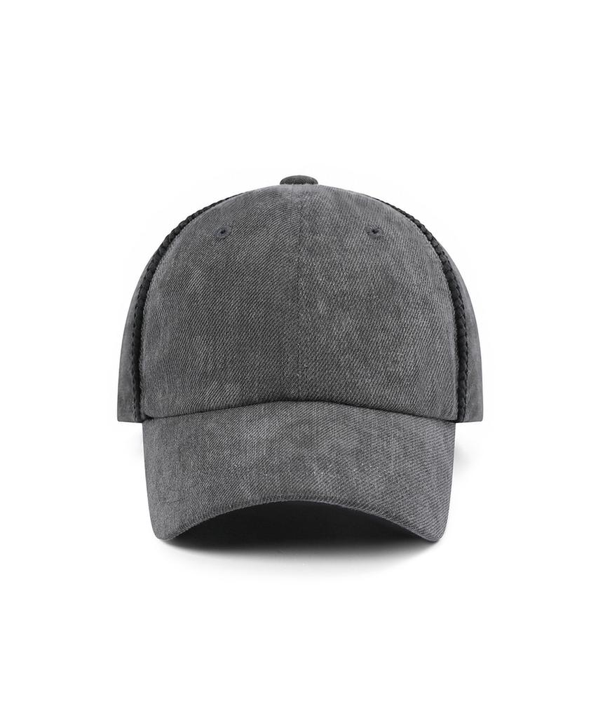 Aeneoaeswi Hair Line Washed Cap Charcoal
