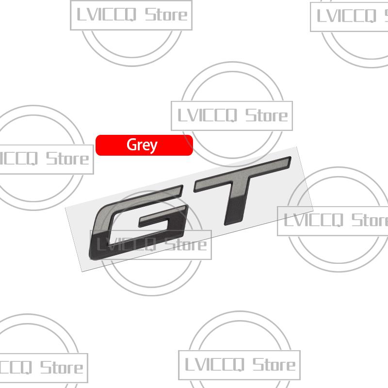 Emblemat Samochodowy 3D Metalowy Znak GT Logo Naklejki na Karoserię Dla 2025 Peugeot GT Line 208 2008 308 3008 208 5008 306 RCZ 206 CC 407 207