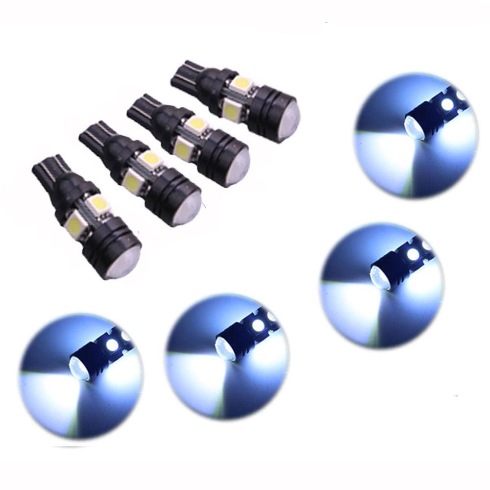 

1 шт. T10 W5W 196 168 LED 12V 20W Автомобільна лампочка з лінзою проектора