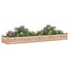 VidaXL Lit surélevé de jardin doublure 240x45x25 cm bois massif sapin 364295