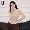 CHOCOOLATEit Korean Style Lantern Sleeve Long-Sleeve T-Shirt