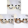 Panda Cartoon Zonnehoed Voor Kinderen En Volwassenen Met Brede Rand Ademend Stro Zomer Buitenkleding