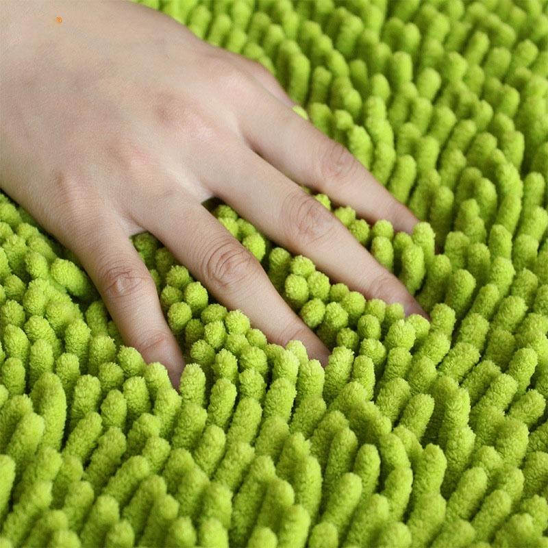40*60cm Bath Mat Bedroom Doormat Floor Non-slip Shower Rug Carpets Home Decor