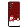 Funny Cartoon New Year Christmas Santa Phone Case For Samsung Galaxy S24 S23 S22 S20 Ultra S21 FE 5G S10 S9 Plus S10E S8 Cover