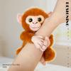 27CM Cute Kawaii Monkey Plush Soft Comfort Stuffed Dolls Decor Pillow Cartoon Animals Golden Monkey Doll Christmas Gifts