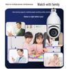 360° Wireless Surveillance Light Bulb Camera with Mobile Remote and Full-Color Night Vision HD Monitoring