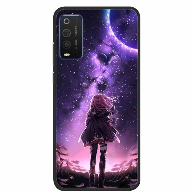 For TCL 205 Cases Fashion Silicone Soft TPU Protective Covers for TCL205 Phone Cases Floral Fundas for TCL 205 4187D 2021 Coque