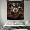 Path of Exile 2 Wall Hanging Printed Fabric Blanket Decorative Tapestries for Bedroom Living Room Home Decor