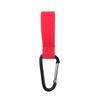 Metal Carabiner Stroller Hook with Nylon Velcro for Mummy Bags