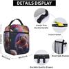 Capybara Cosmic Adventure Lunch Box for Women Men, Insulated Lunch Box, Reusable Lunch Bag for Office, Work, Picnic, Travel