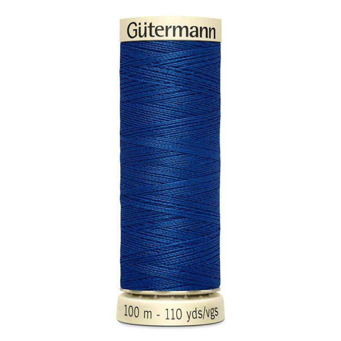 Fil à coudre 100% polyester Gutermann 1 Bobine - Att 214 - bleu oxford