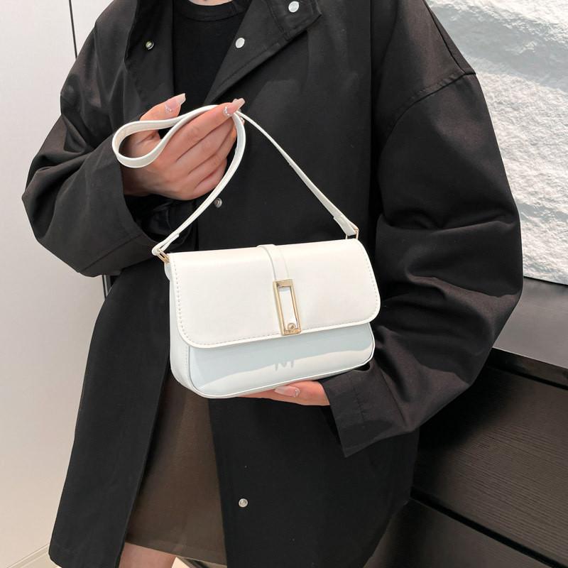 Pu Contemporary Chic Shoulder Bag For Women With Unique French Design And Colors Versatile