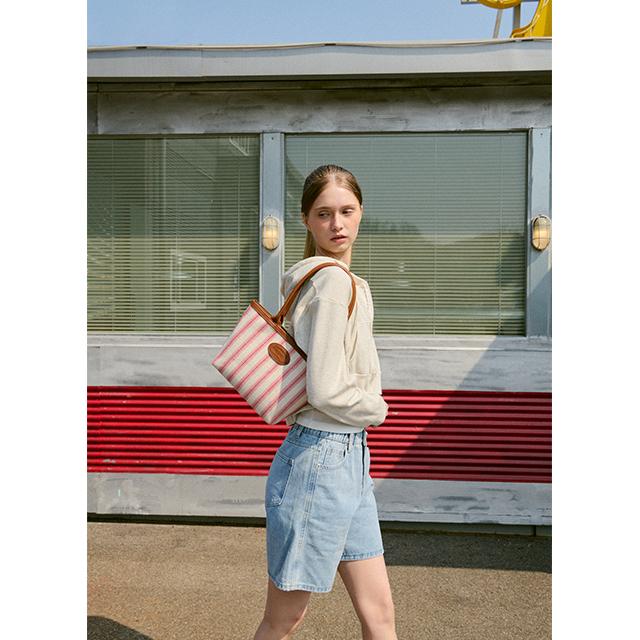 Lap Stripe Tote Bag Aq7Ab407