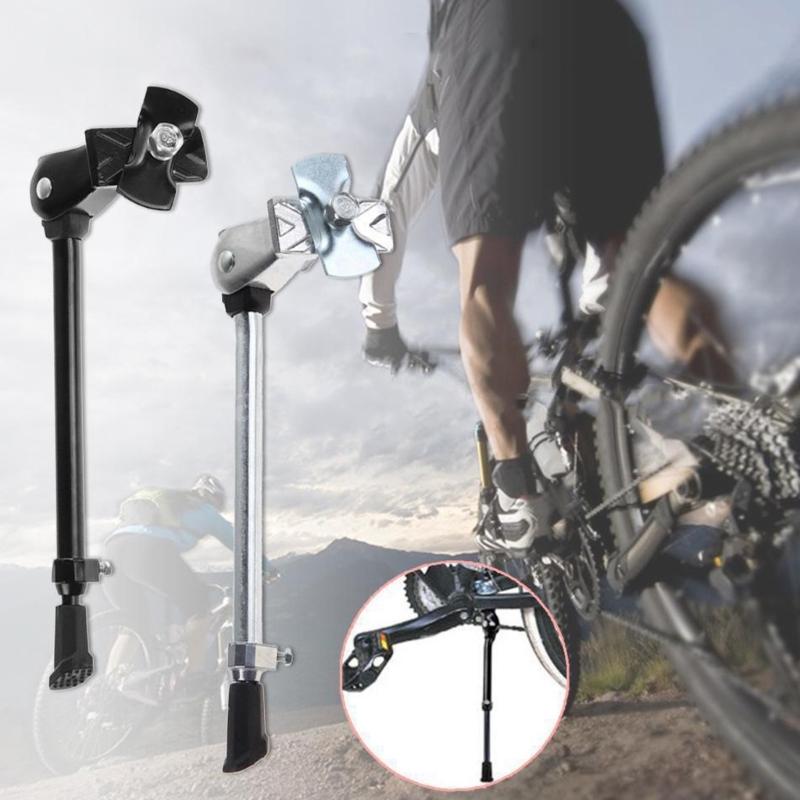 Fahrradständer Fahrrad Seitenständer Mittelständer Parkständer Seitenständer mit rutschfesten Füßen für 24 Zoll - 27 Zoll Mountainbikes