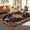 Vintage Luxury Persian Floral Rug Large Size Ethnic Style Non Slip Carpet for Living Room Bedroom Elegant Decor Exotic Beauty