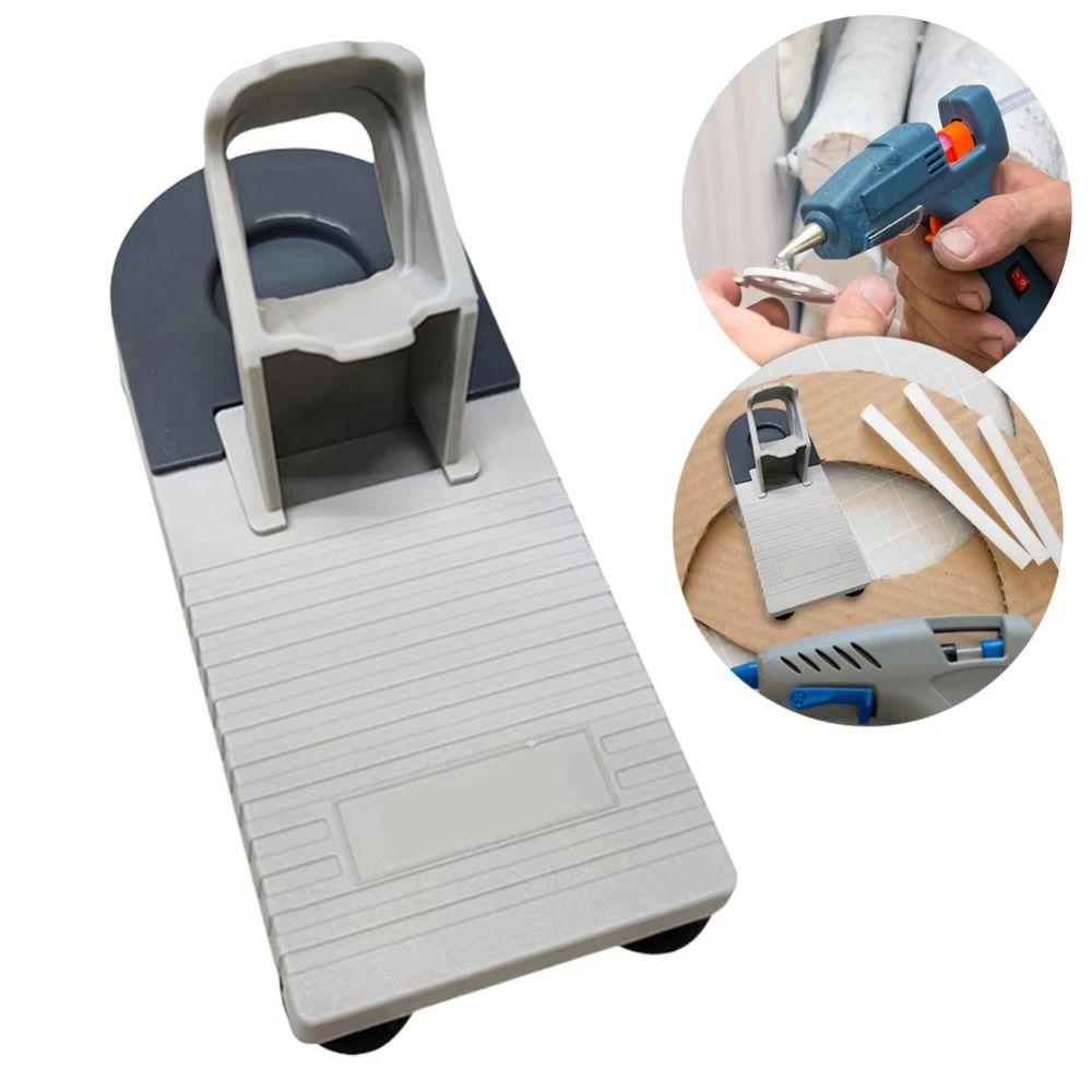 Portable Melt Glue Sticks Stand Durable Plastic Hot Melt Adhesive Base Universal Professional Glue Stick Base Holder