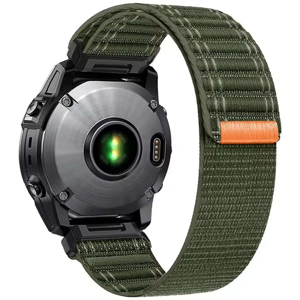 Sports Nylon Loop Watch Band For Garmin Fenix 8 E 8X 7 7X 6 6X 5X Plus/Epix Pro Gen 2 47mm 51mm/TACTIX QuickFit 26mm 22mm Strap