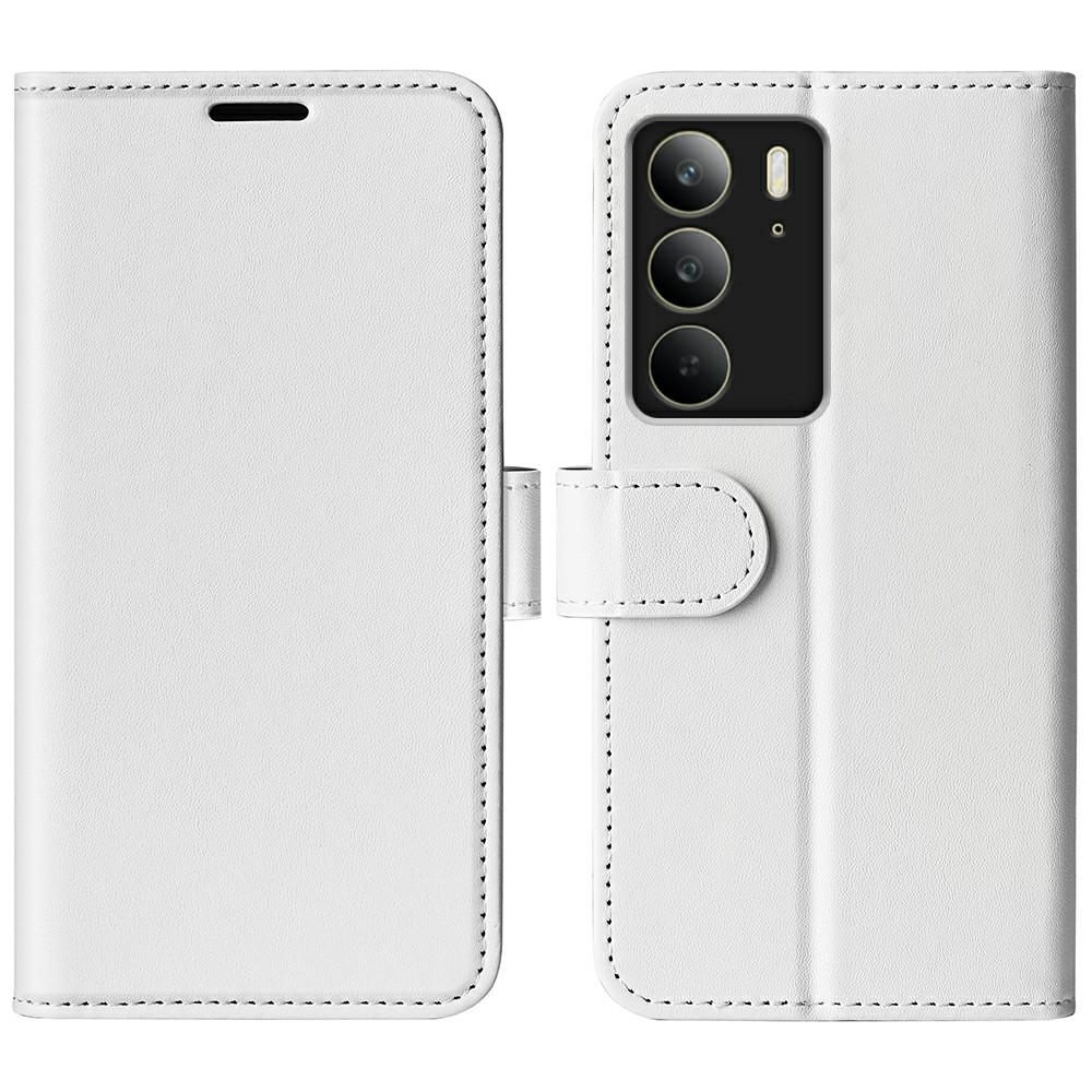 

Для Realme C75 4G Кошелек Чехол Текстура Crazy Horse Подставка Кожаный Чехол для Телефона A