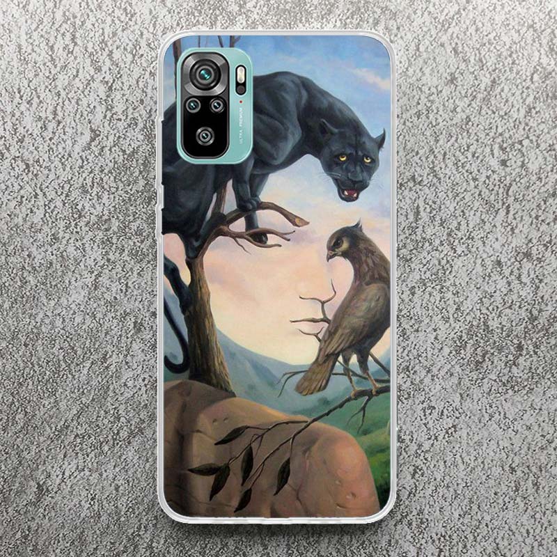 Salvador Dali Art Print Soft Case for Xiaomi Redmi Note 14 13 12S 11S Phone Shell 10 Pro Plus 11E 11T 12 11 10S 5G Cover