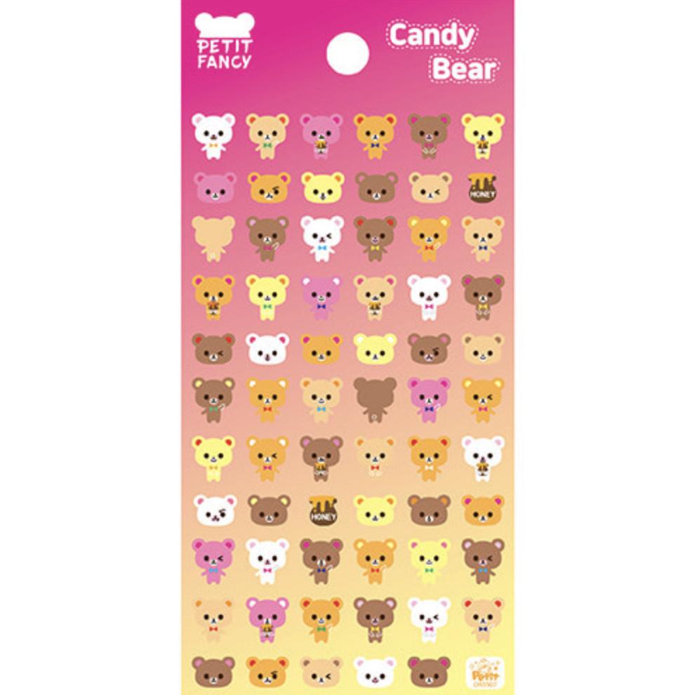 Petit Fancy Sevimli Hayvan Çıkartmaları 2 (Her Biri 10 Adet) - 29 Seçenek (Üç Boyutlu/Kore/Dekorasyon/Kendin Yap Scrapbooking)