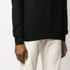 Polo Ralph Lauren SS22 Logo Embroidered Solid Color Crew Neck Long Sleeve Pullover Sweatshirt Men sweatshirt Black 710680593-001