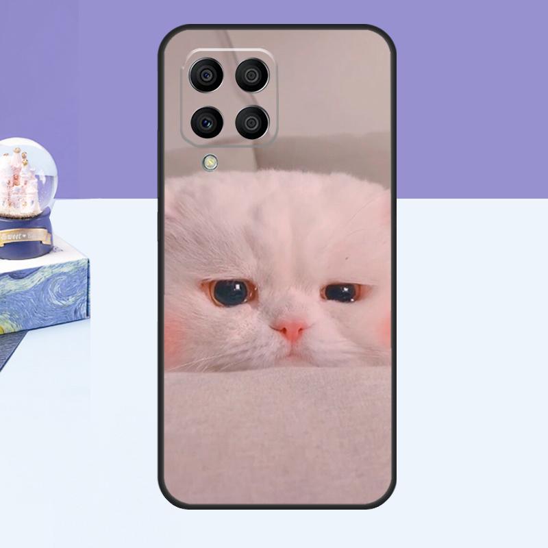 Crying Cat Memes Case For Samsung Galaxy M21 M31 M51 M20 M30s M13 M23 M33 M53 M14 M34 M54 M12 M32 M52 Cover