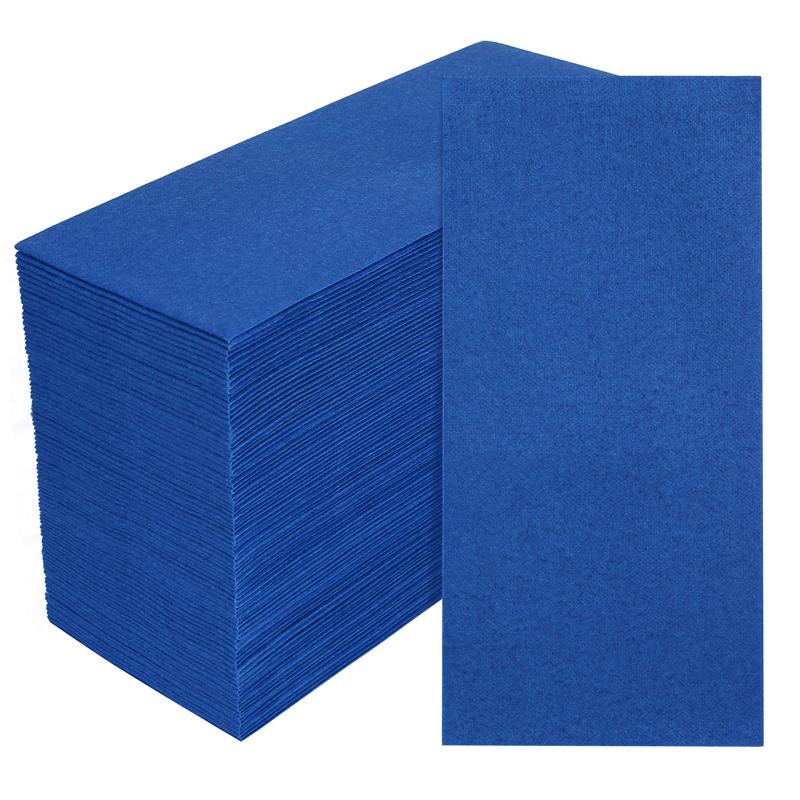 50pcs Disposable Dinner Napkins Flatware Pocket Prefolded For Wedding Party Decoration Folding Knife Fork  Bag Napkin
