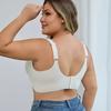 Large size underwear, seamless beauty back, no steel ring, gathering, anti-sagging, fattening, enlarged vest, bra.